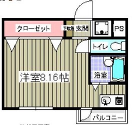 ロアジール浦安の物件間取画像